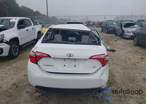 2015 Toyota Corolla Le from USA, damaged, VIN 2T1BURHE1FC477391